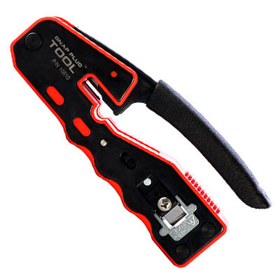 Black and red cable stripper tool for CCTV installation tools used in CCTV tools and testers collection