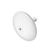 Wireless networking product featuring a white circular antenna for wireless CCTV cameras Australia