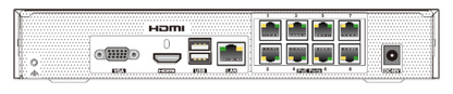 NYX IPX2L-8P1+ NVR - Budget