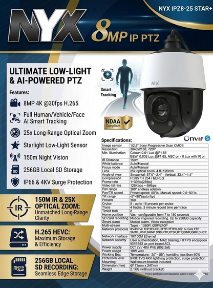 NYX IPZ8-25A