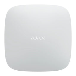 Ajax AJAX Hub 2 Plus security system white central control panel with rounded edges