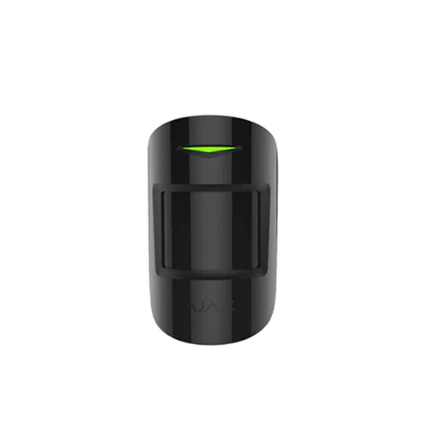 AJAX Motion Protect PIR sensor in sleek black design for reliable motion detection