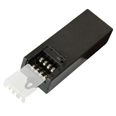 12V5A power supply unit with black casing and terminal connectors for electronic devices