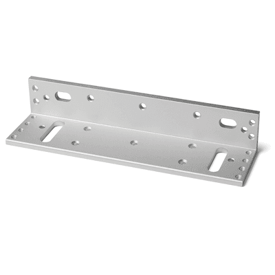 Durable stainlees steel mag lock L bracket designed for secure access control installations
