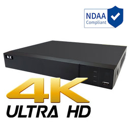 NYX IPX2L-8P1 NVR 4K with NDAA Compliance for High-Quality Video Surveillance