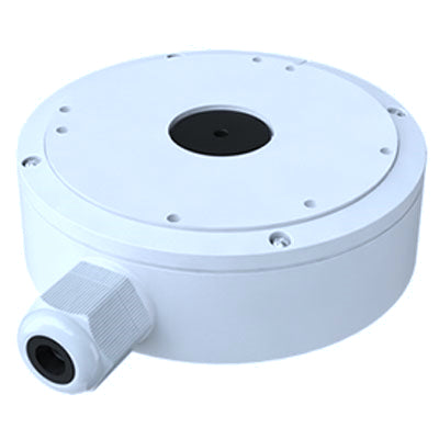 NYX JB-303 junction box white round waterproof electrical enclosure with cable gland