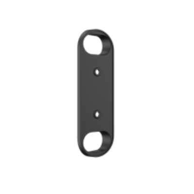 NYX JB VIEW angle bracket black metal support piece with two mounting holes