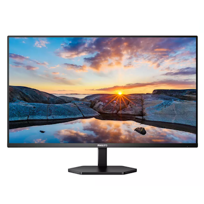 32 inch Philips monitor with sleek black design 