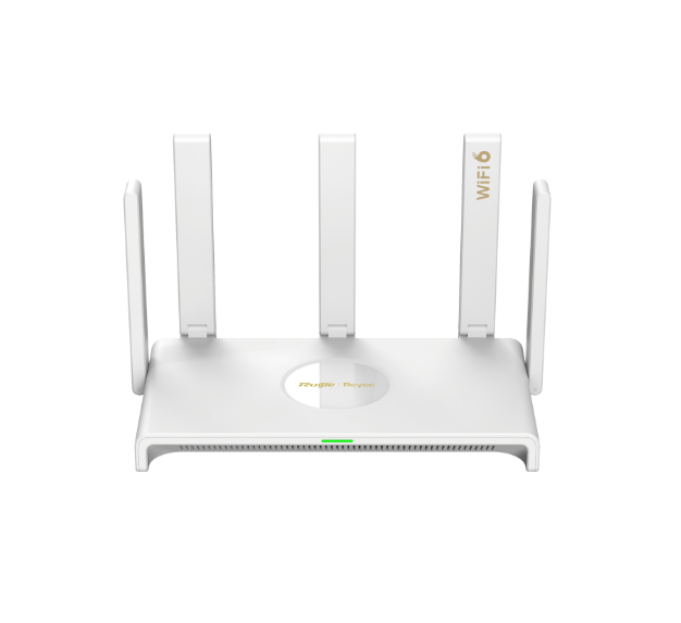 Ruijie RG-EW3000GX Wifi Router with four antennas for high-speed internet connectivity