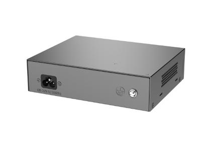 RG-ES110F-P network switch in a compact metal case for reliable network connectivity