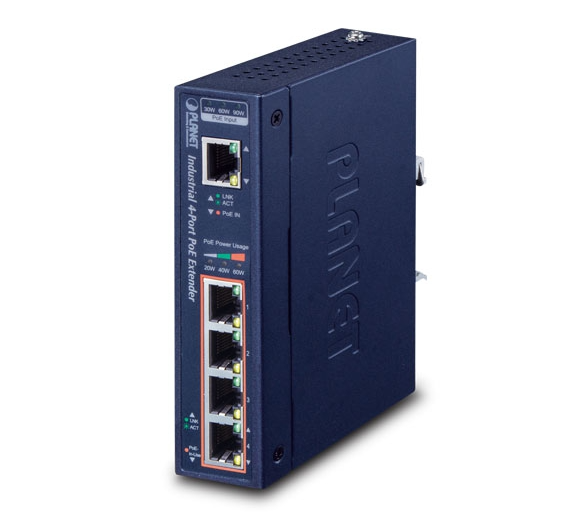 IPOE-E174 Industrial POE Extender Splitter 